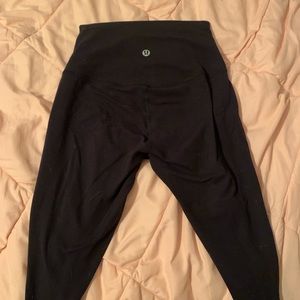 Black lulu full length align